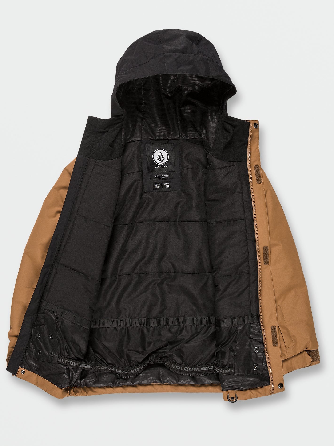 Stone.91 Isolierte Jacke – Karamell – (Kinder)