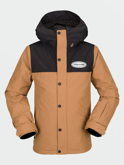 Stone.91 Isolierte Jacke – Karamell – (Kinder)