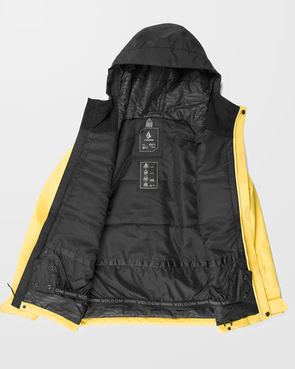 Stone.91 Isolierte Jacke – Dunkelgelb – (KINDER)