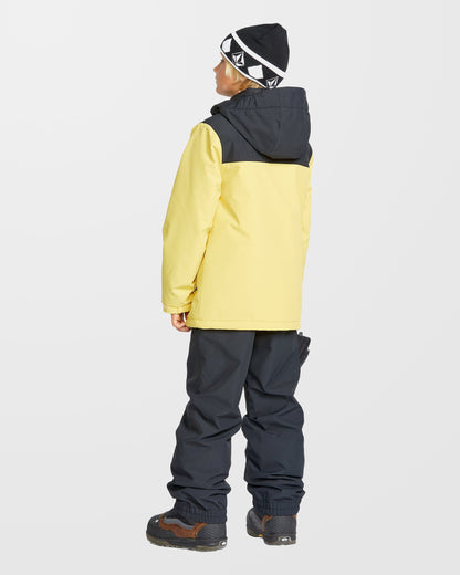 Stone.91 Isolierte Jacke – Dunkelgelb – (KINDER)