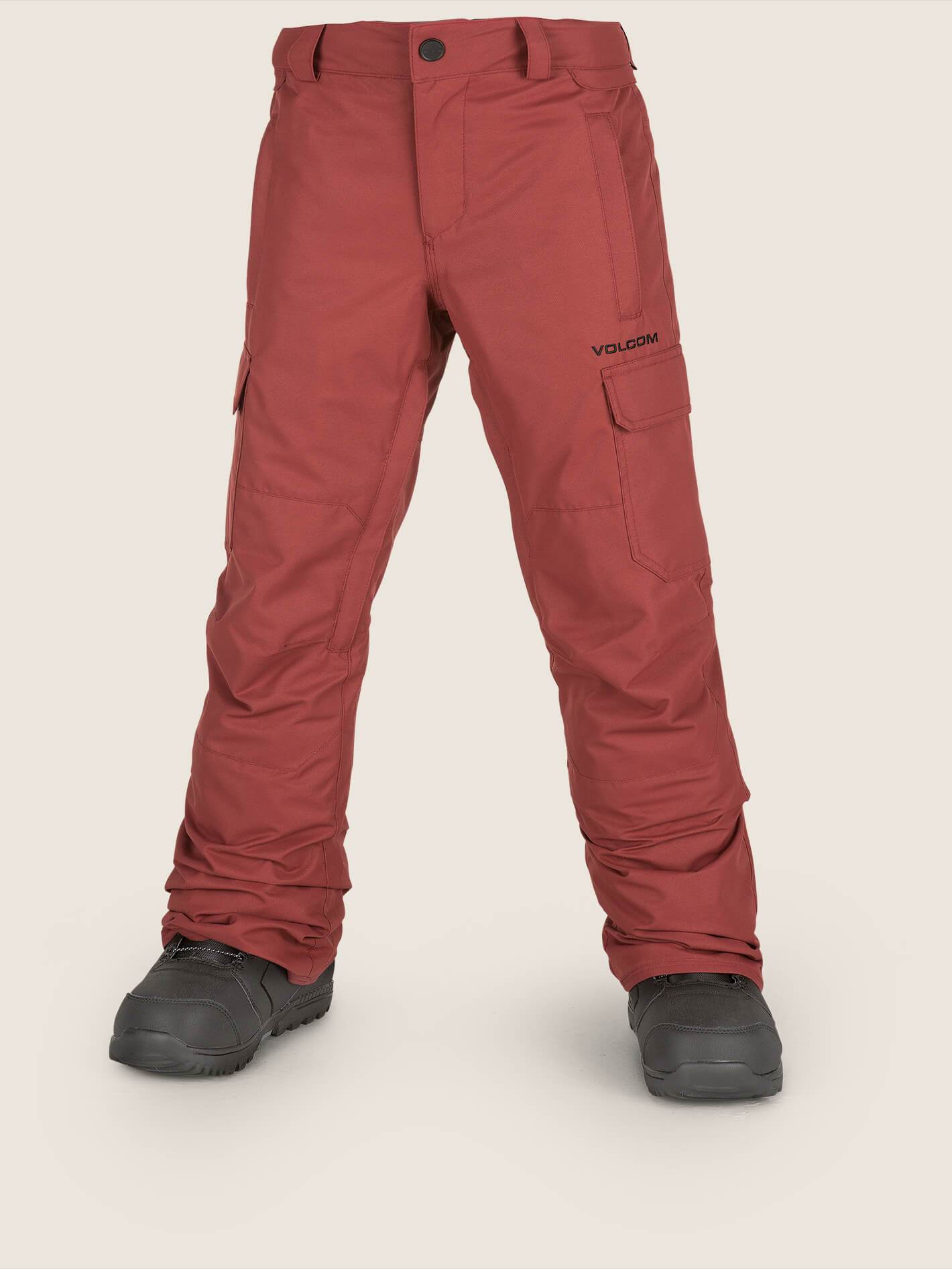 cargo-ins-pant-burnt-red (Enfant)