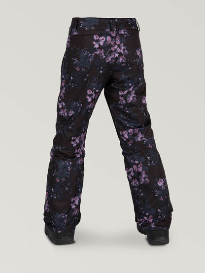 Silver Pine Insulated Snow Pants - BLACK FLORAL PRINT (Children)
