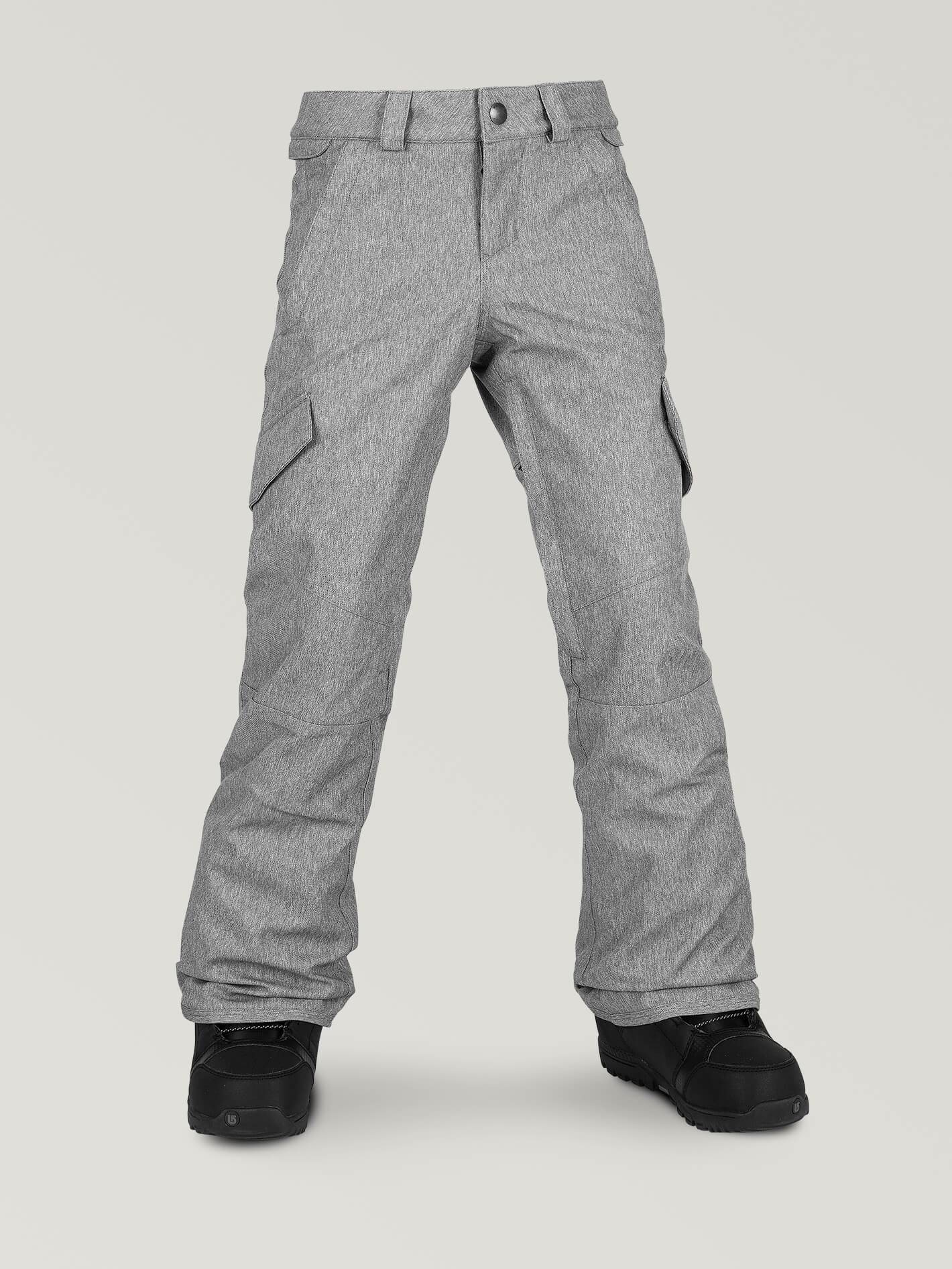 Silver Pine Insulated Snow Pants - HEATHER GREY (Children)