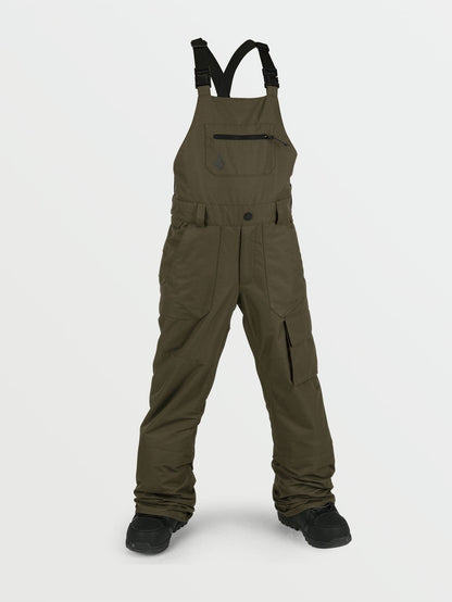 Barkley Snow Bib – Schwarzes Militär (Kinder)