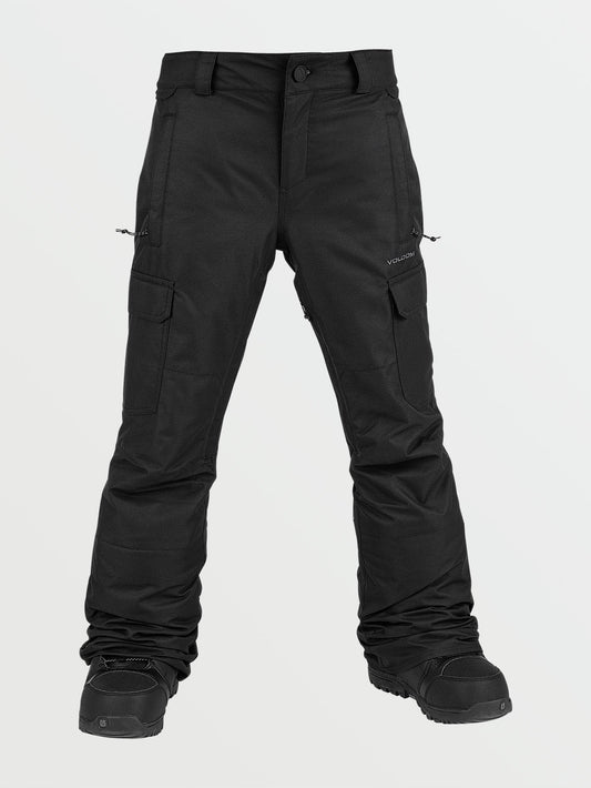 Cargo-Isolier-Schneehose – Schwarz (Kinder)