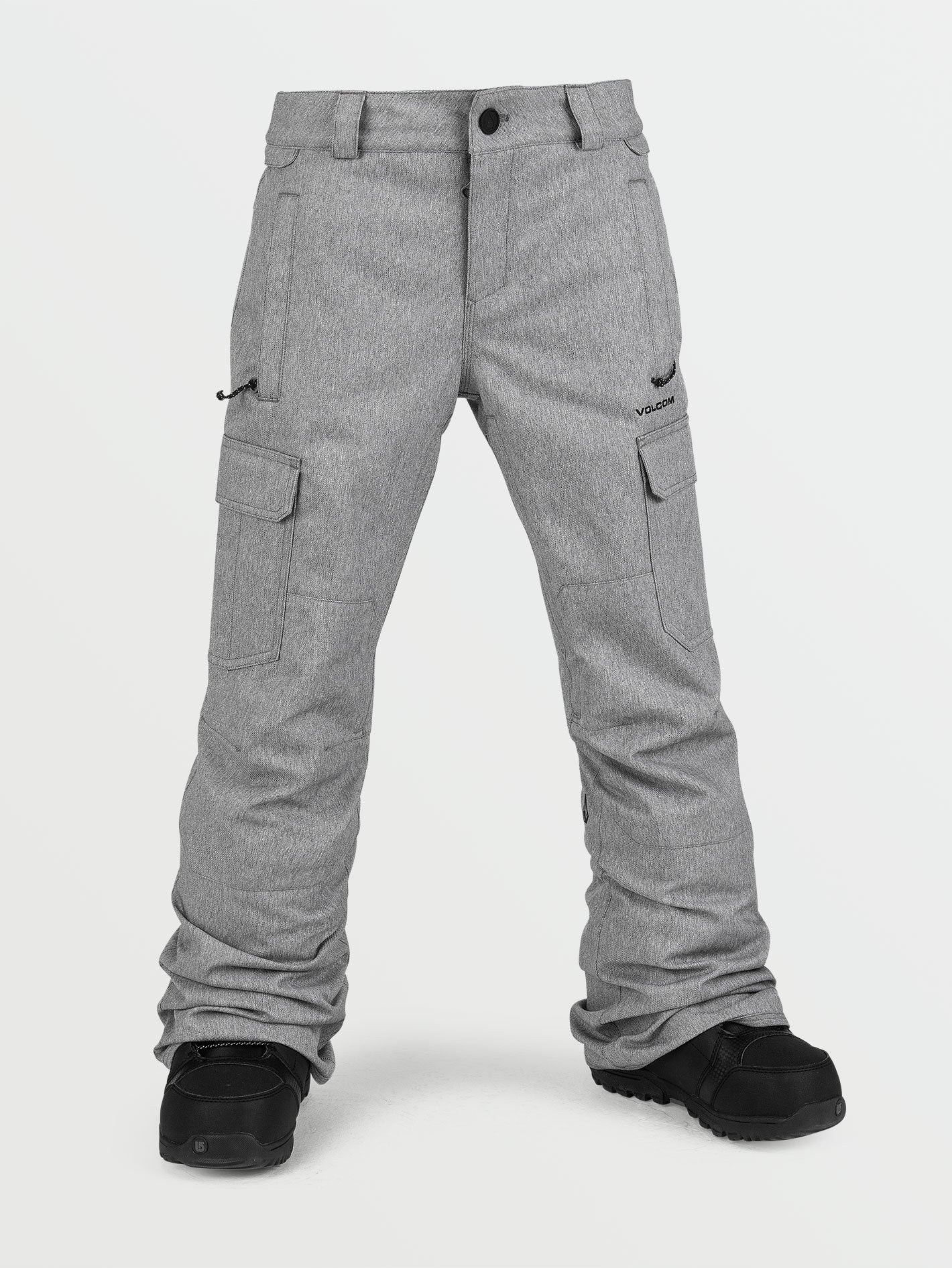 Cargo Insulated Snow Pants - Heather Gray (Children)
