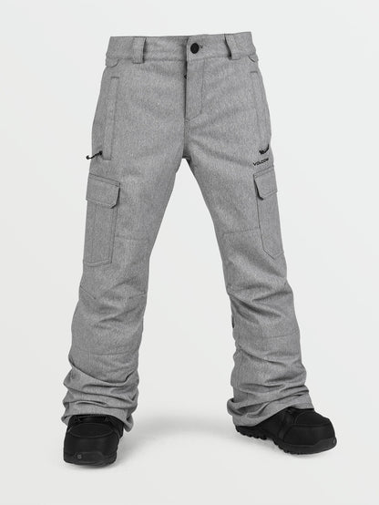 Cargo Insulated Snow Pants - Heather Gray (Children)