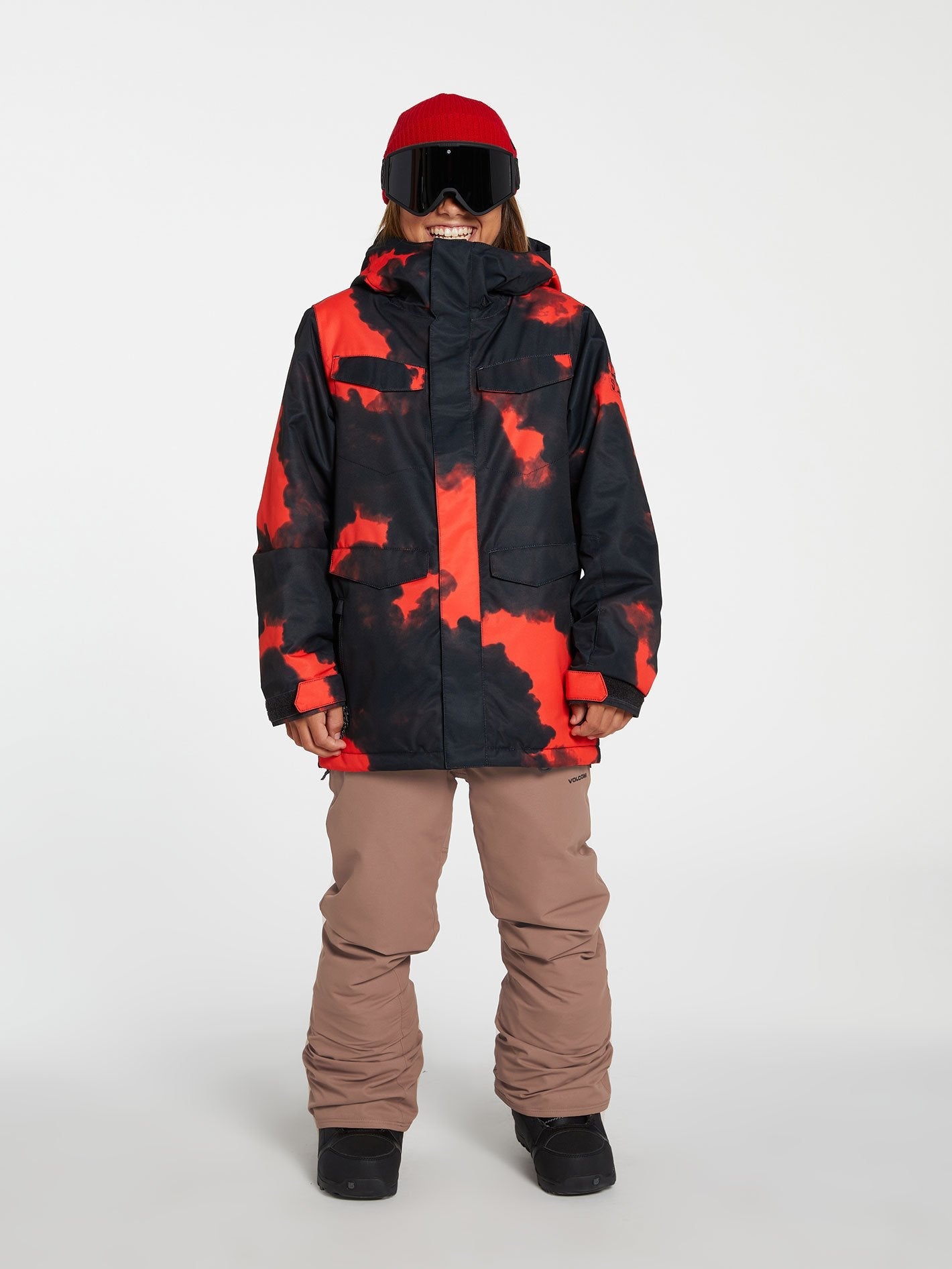 Freakin Youth Snow Chino Snow Pants - COFFEE - (Children)