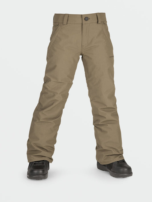 Freakin Chino Isolierte Schneehose – Dark Teak – (Kinder)
