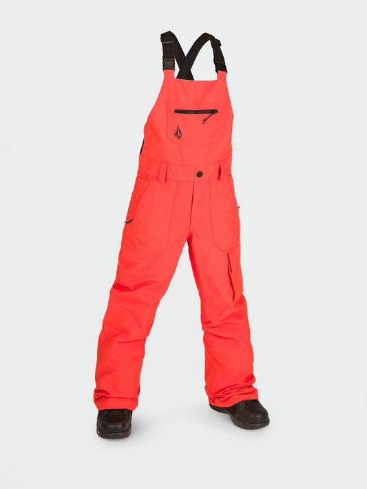 Barkley Isolierte Schneelatzhose – Orange Shock – (Kinder)