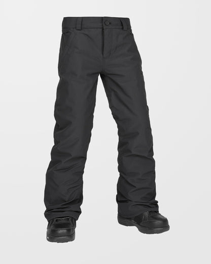 Freakin Chino Isolierte Jugendhose – Schwarz – (KINDER)