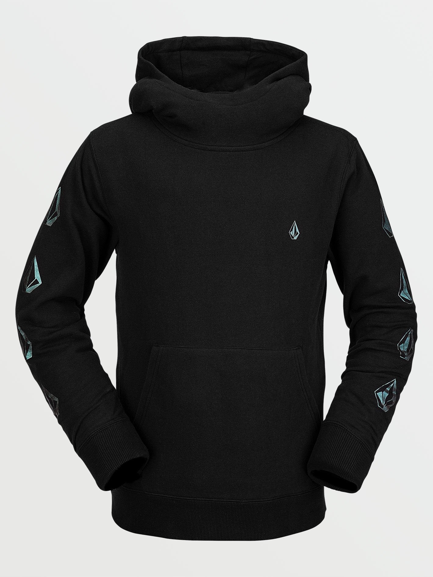 Hotlapper Fleece-Sweatshirt – Schwarz (Kinder)