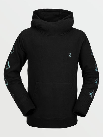 Hotlapper Fleece-Sweatshirt – Schwarz (Kinder)