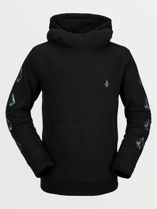 Hotlapper Fleece-Sweatshirt – Schwarz (Kinder)