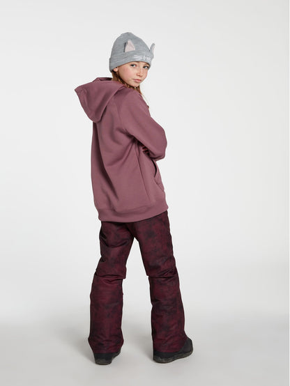 Youth Riding Fleece Hoodie - ROSEWOOD - (Children)