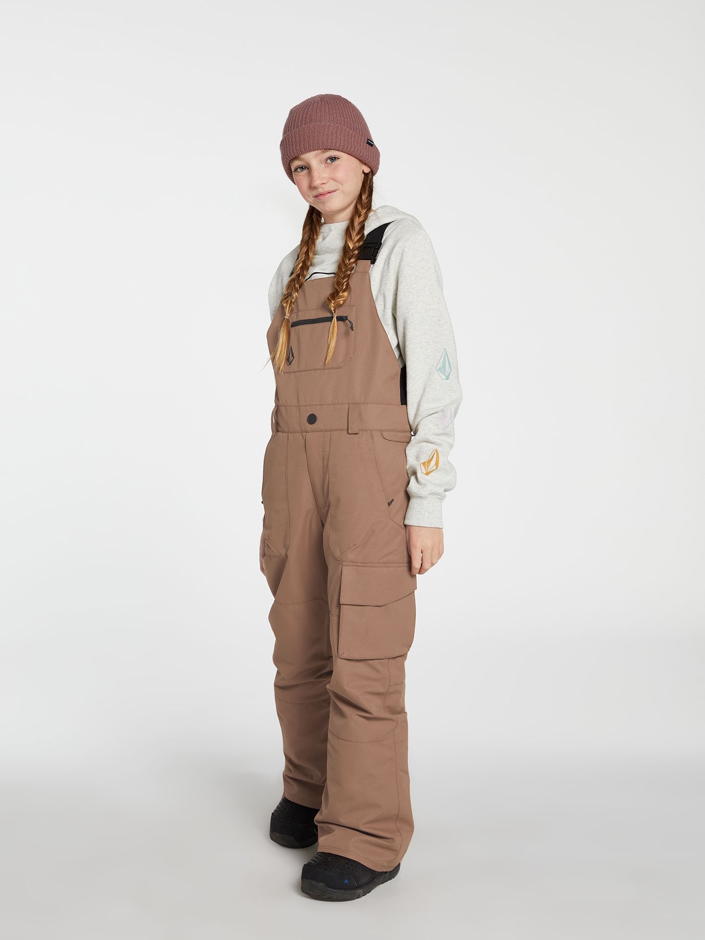 Hotlapper Fleece Hoodie - ASH HEATHER - (Kinder)
