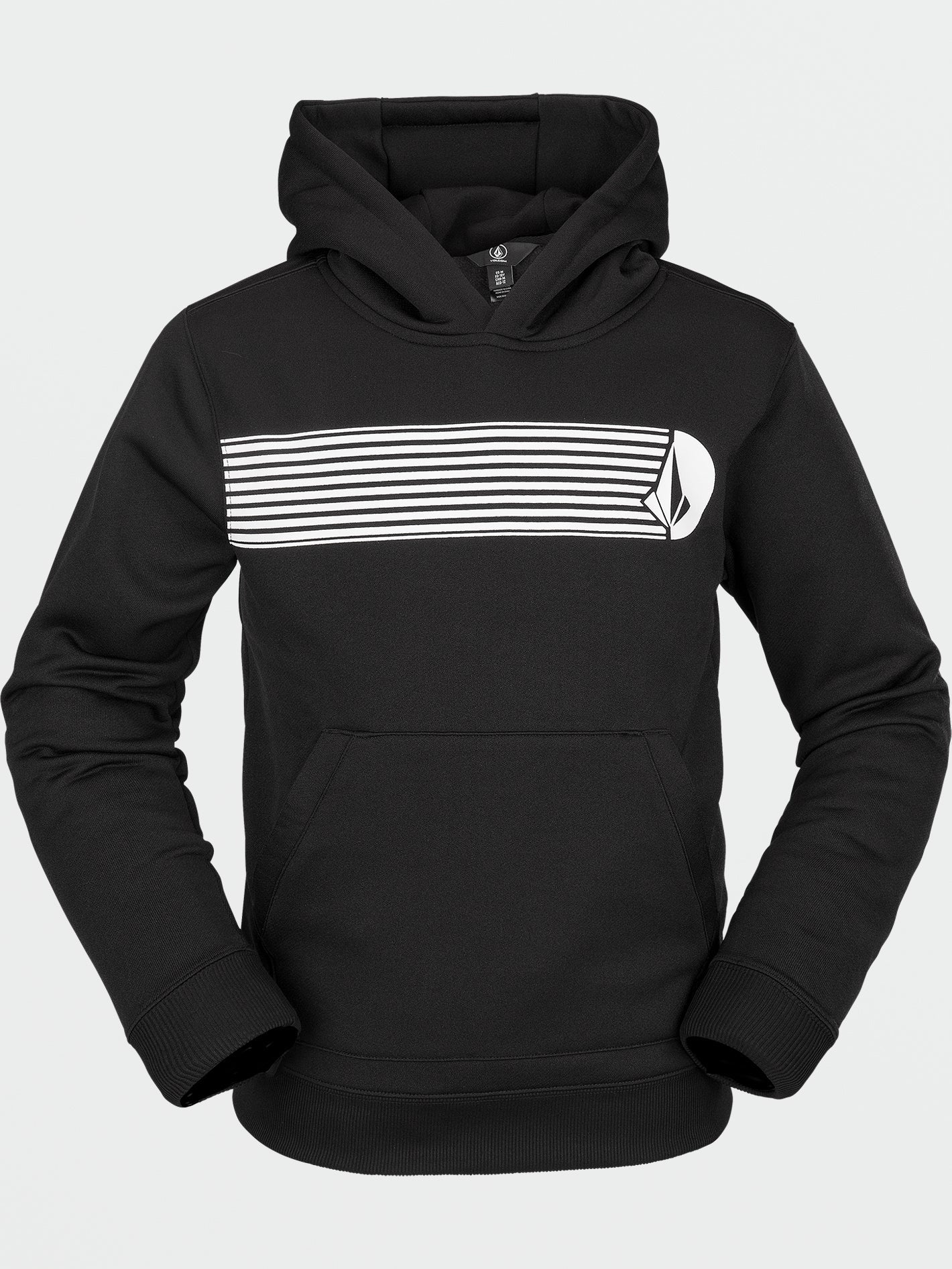 Reit-Fleece-Hoodie – Schwarz – (Kinder)