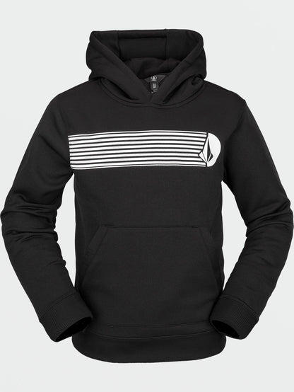 Reit-Fleece-Hoodie – Schwarz – (Kinder)