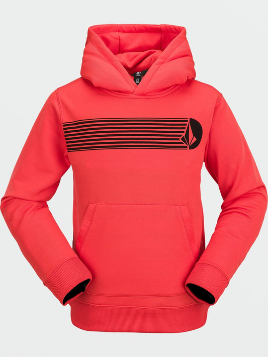 Sweat à capuche Riding Fleece - Orange Shock - (Enfant)