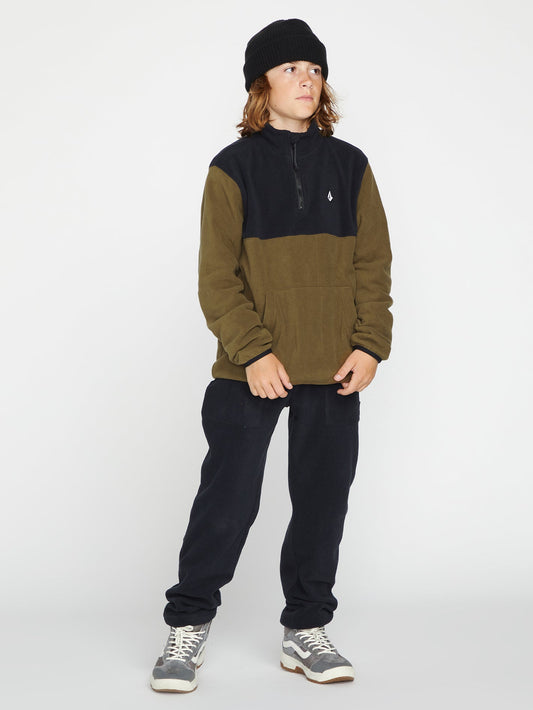 Sweat Polar Fleece - Dark Teak - (Enfant)