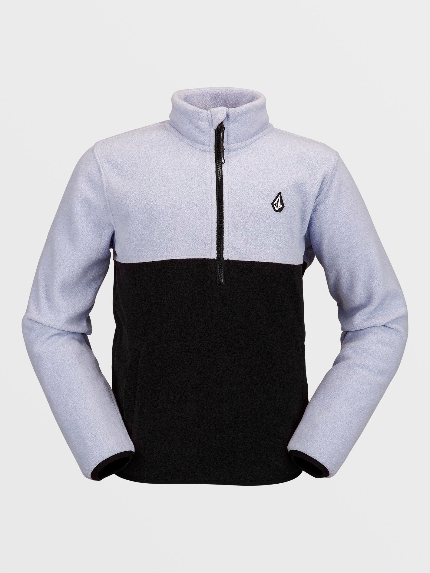 Polar-Sweatshirt mit halbem Reißverschluss für Jugendliche – LILAC ASH – (Kinder)