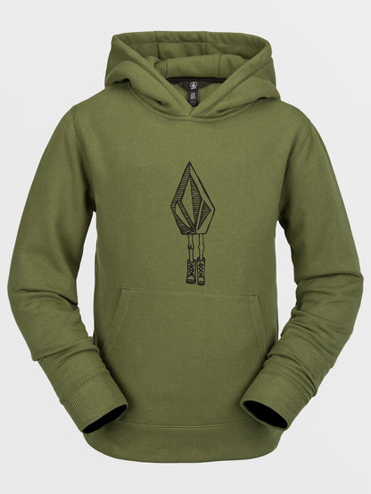 Hotlapper Hoodie - MILITÄR - (Kinder)
