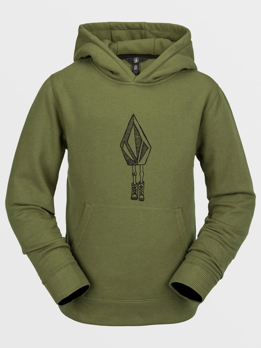 Hotlapper Hoodie - MILITÄR - (Kinder)