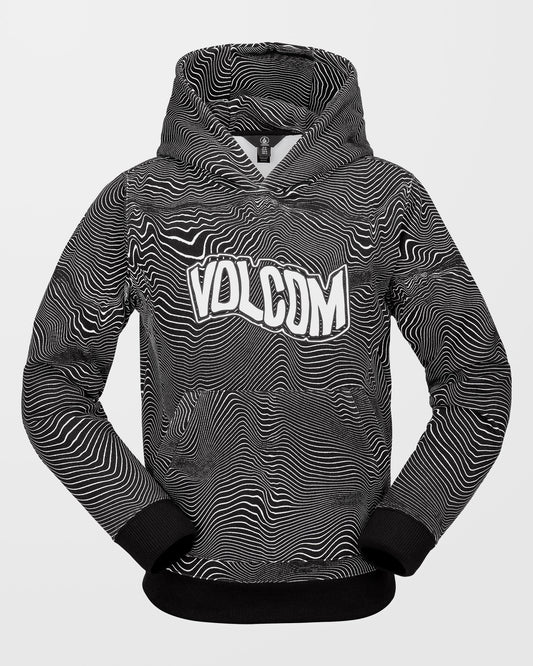 Hydro Fleece Hoodie - Black Print - (KIDS)