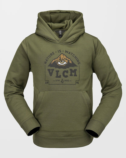 Hydro Fleece Hoodie – Ivy – (KINDER)
