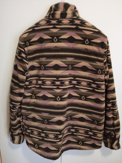 Bowered Fleece Hemdjacke - MILITARY