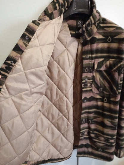 Bowered Fleece Hemdjacke - MILITARY