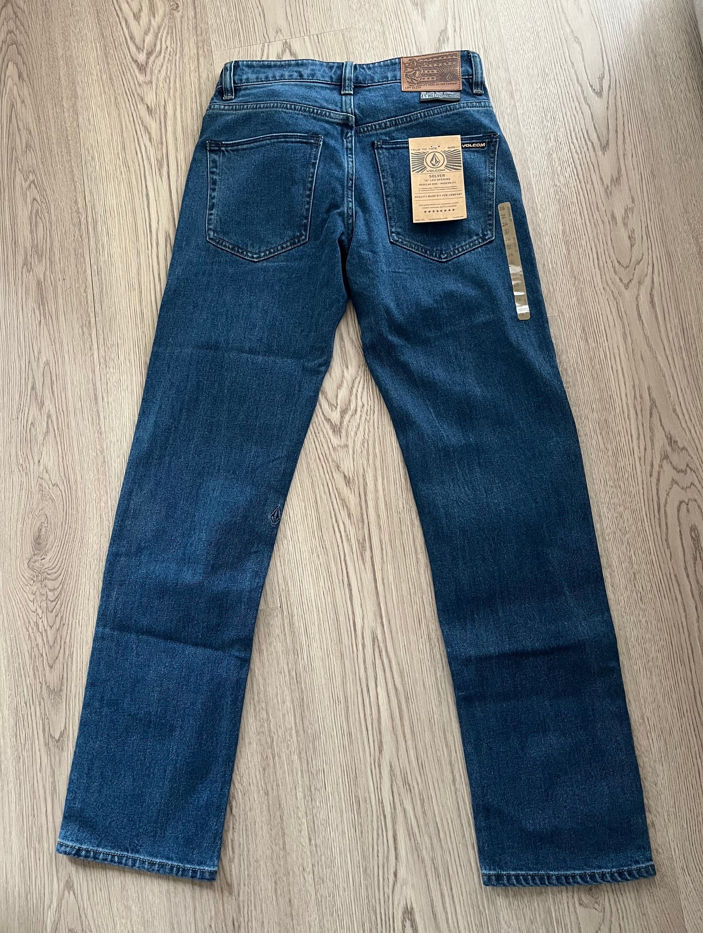 Jean Solver Modern Straight - WASHED BLUE