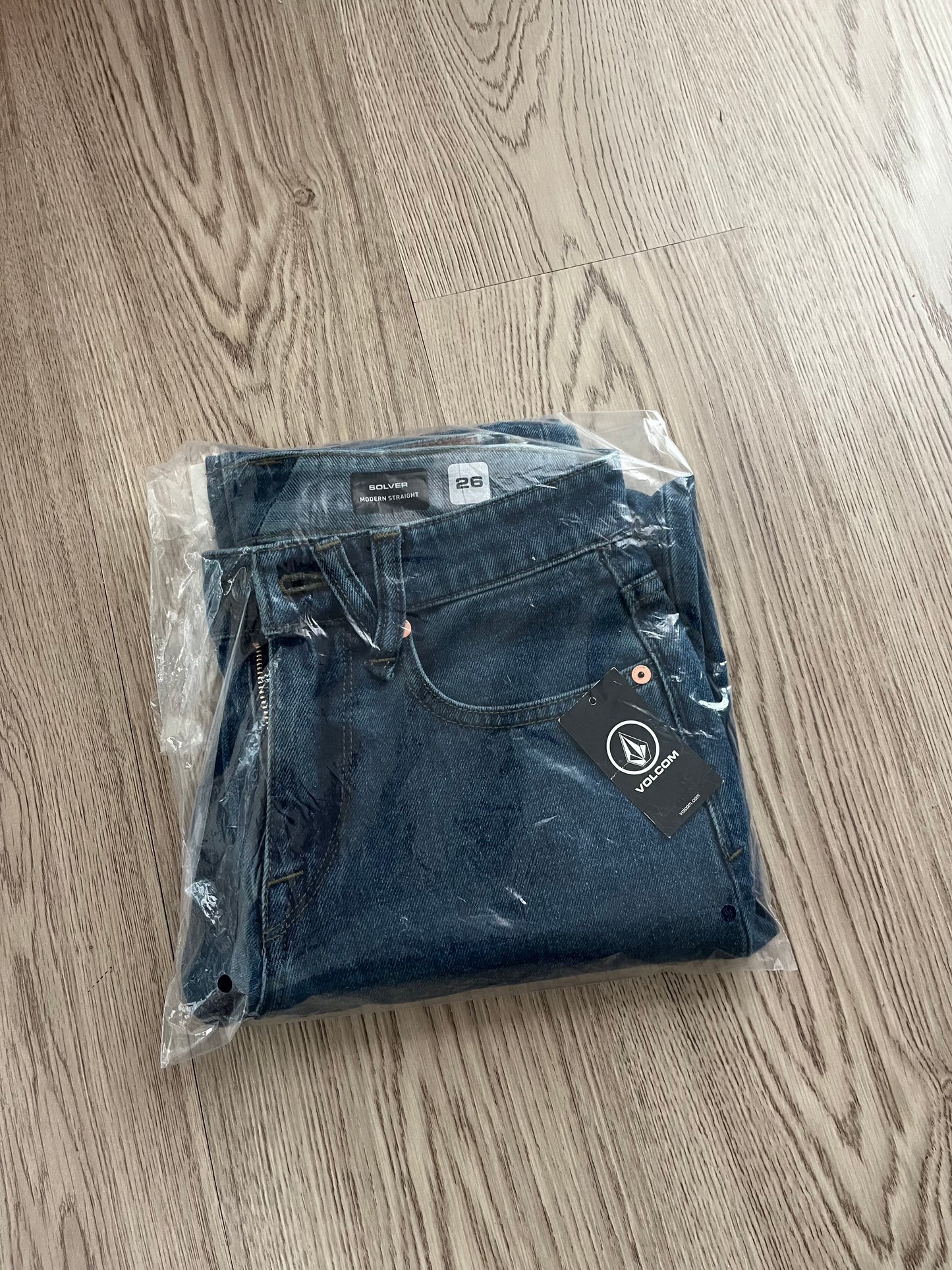 Jean Solver Modern Straight - WASHED BLUE