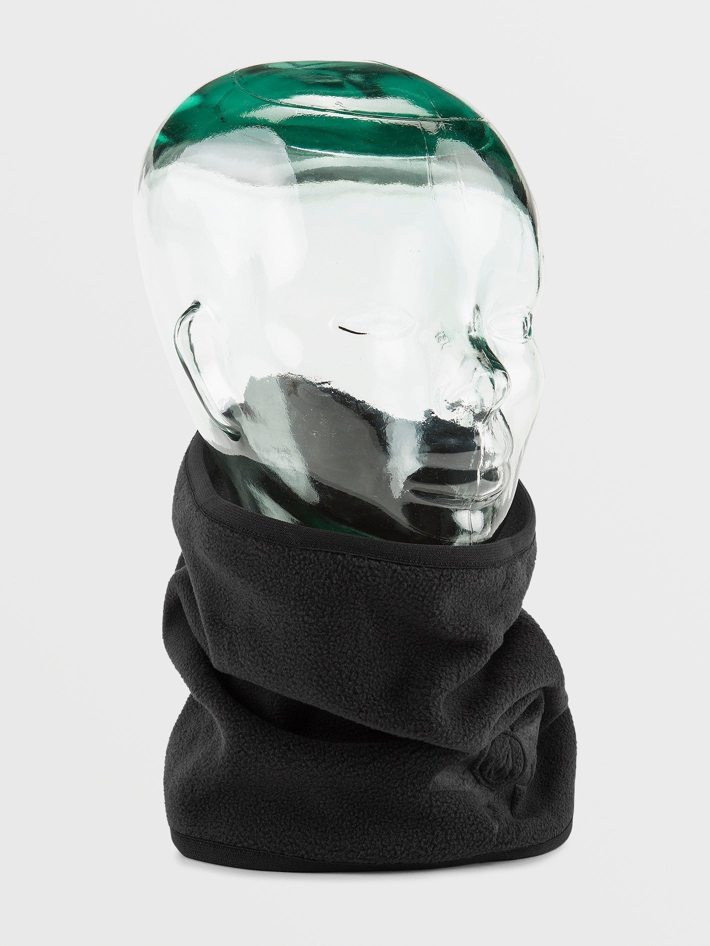 Removable neck warmer - BLACK
