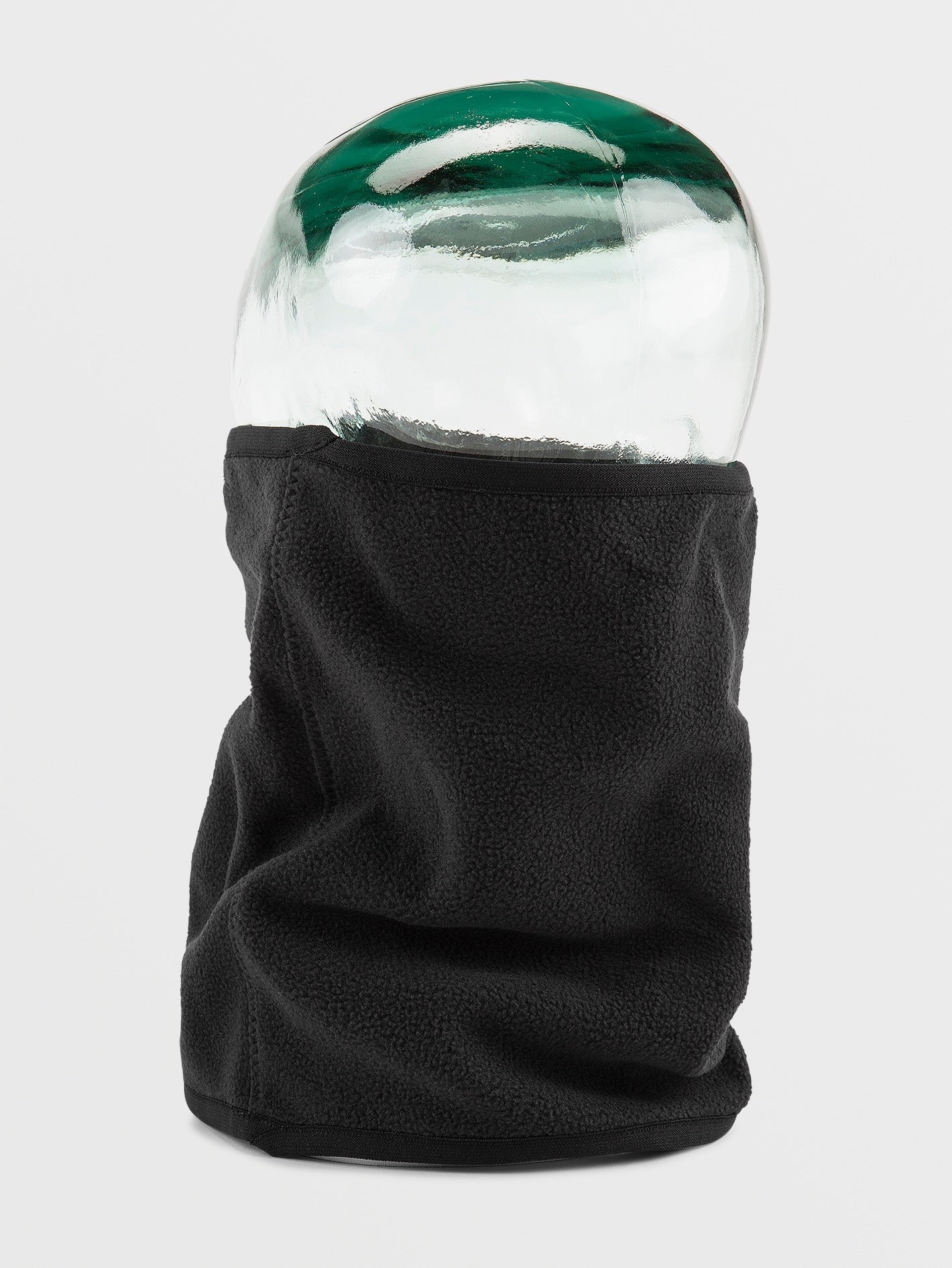Removable neck warmer - BLACK