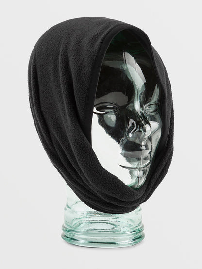 Removable neck warmer - BLACK