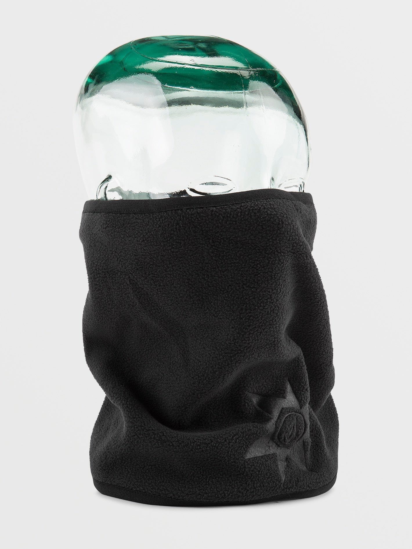 Removable neck warmer - BLACK