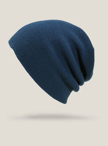 Modern Beanie - Blue Black