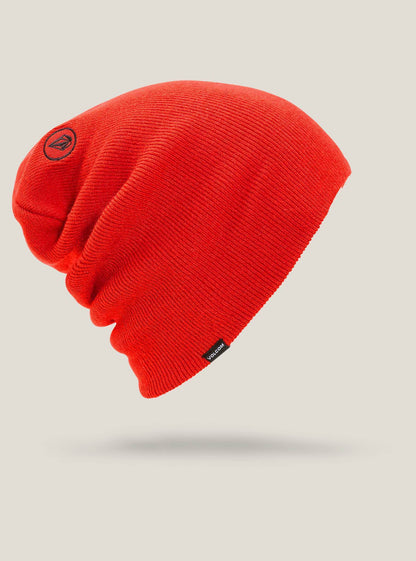 Moderne Beanie - Feuerrot