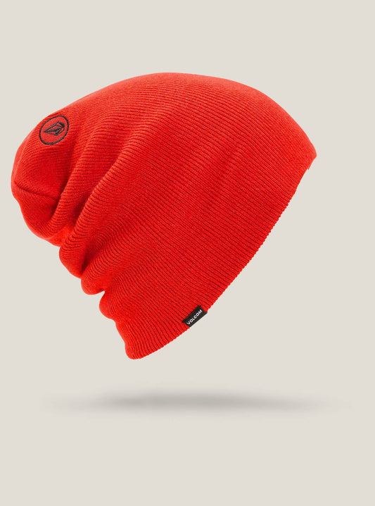 Moderne Beanie - Feuerrot