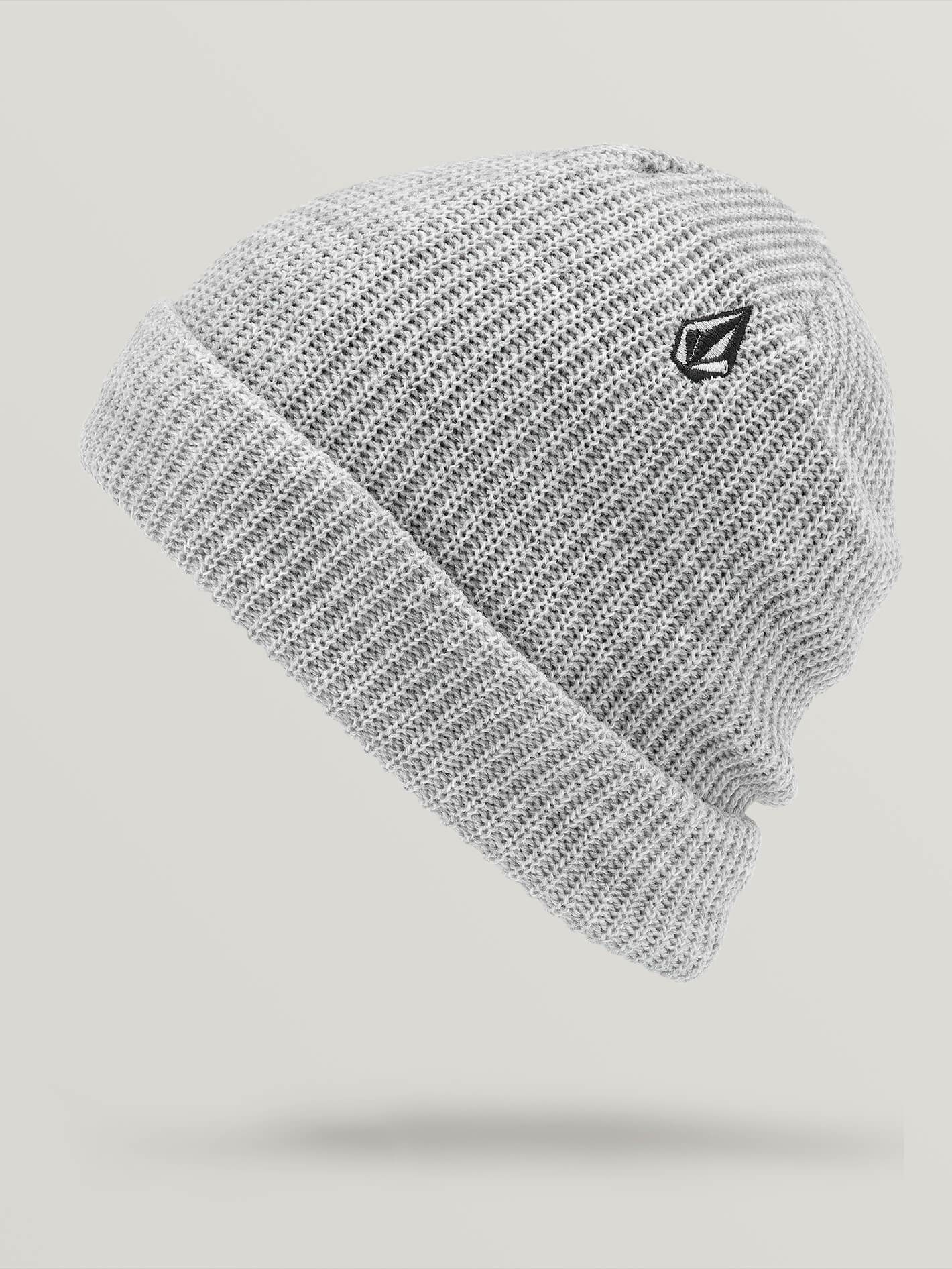 Beanie mit gefütterter Schleife - Heather Grey