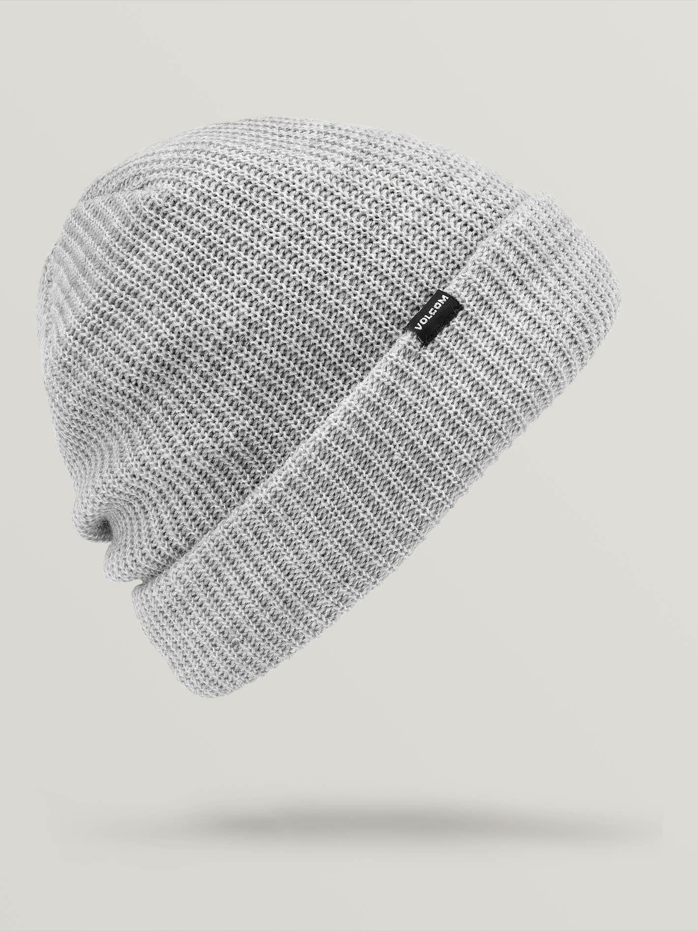 Beanie mit gefütterter Schleife - Heather Grey