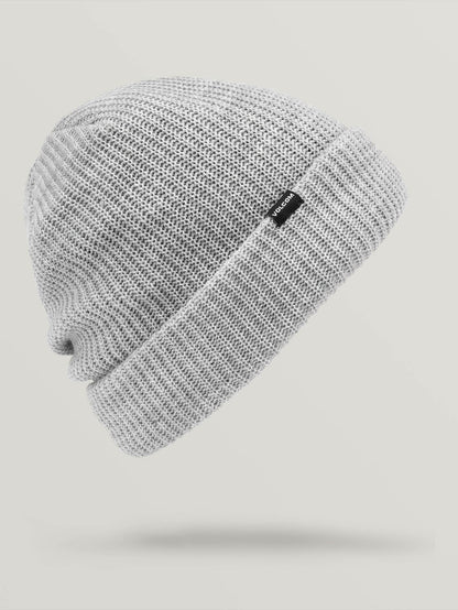 Beanie mit gefütterter Schleife - Heather Grey