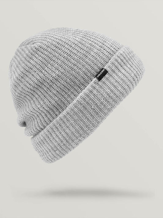 Beanie mit gefütterter Schleife - Heather Grey