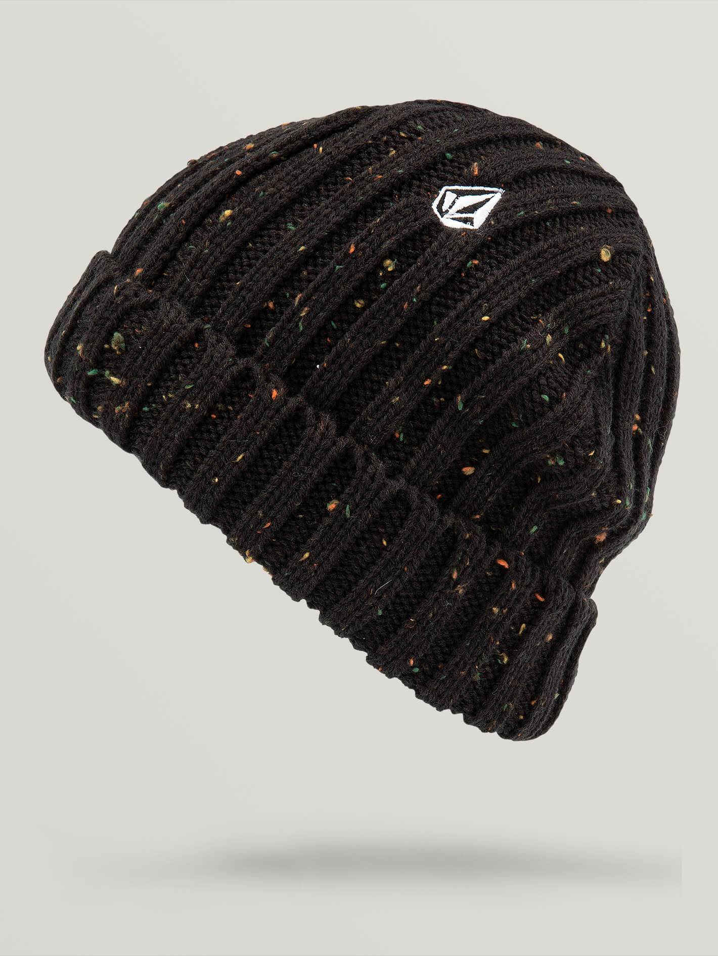 Speckle Beanie - BLACK