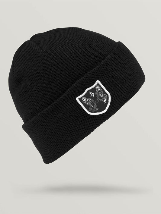 Stoned Beanie - SCHWARZ