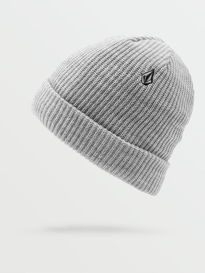 Beanie mit gefütterter Schleife - Heather Grey