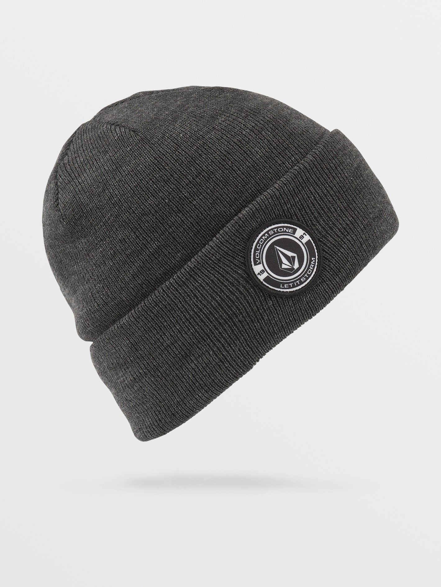 Stoned Beanie - DUNKELGRAU