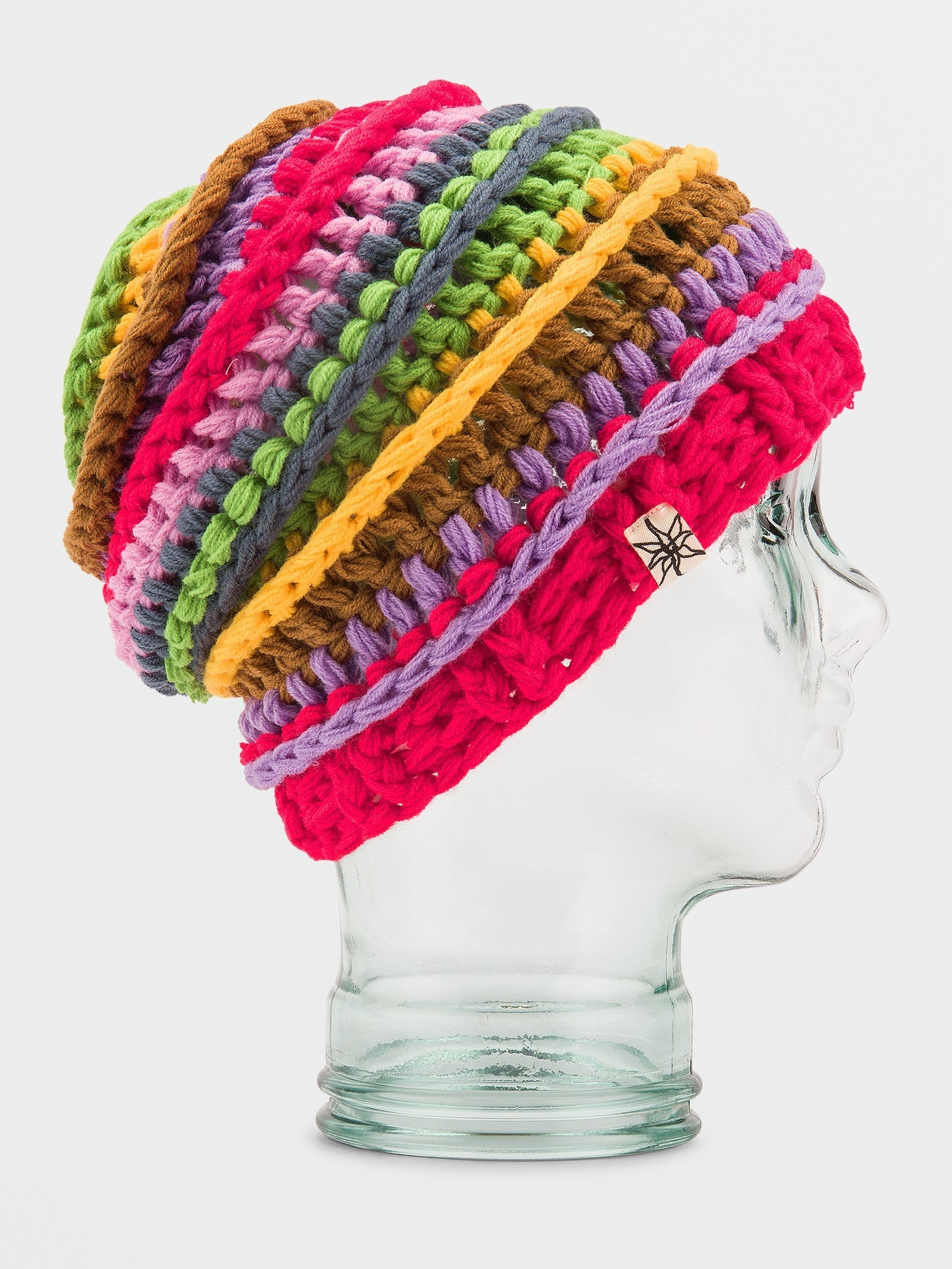 Crochet Rave Hat - Red