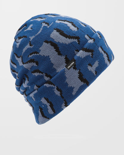 Stone Funk Beanie - Marineblau